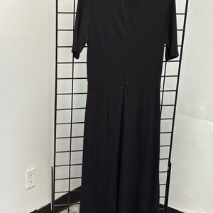 Ann Taylor Classic Black Long Sleeve Dress